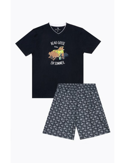 Pyjama court beau gosse en sommeil