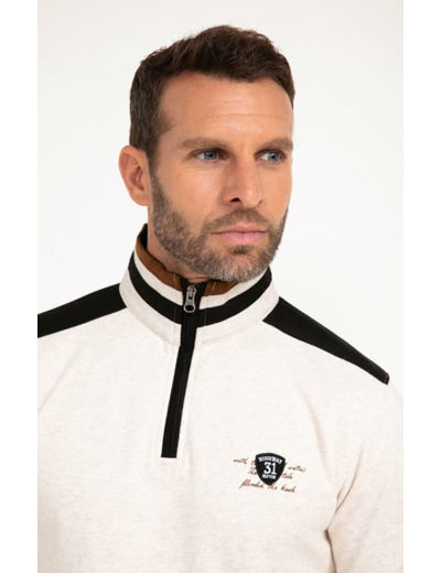 Polo Col Montant Manches Longues Molty
