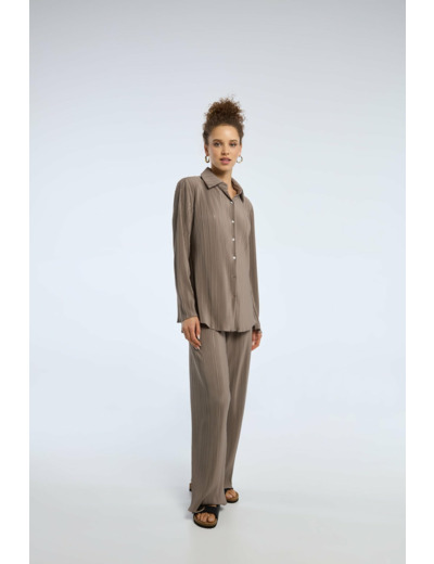 Blouse à manches trompettes