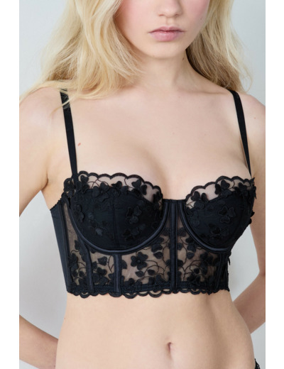 Soutien-gorge bustier coques fines