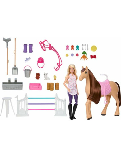 BARBIE ECURIE DE RÊVE AVEC ACCESSOIRES