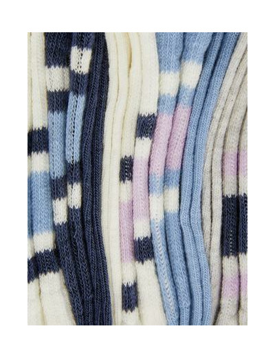 Lot de 5 paires de chaussettes de sport côtelées