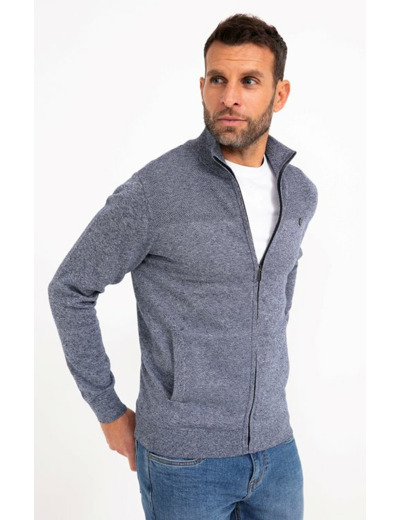 Gilet col montont zippé Basil