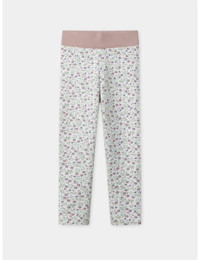Legging imprimé fleuri Fille