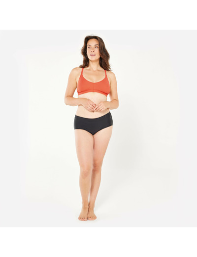 Bas de maillot de bain culotte shorty natation Femme - Lola noir