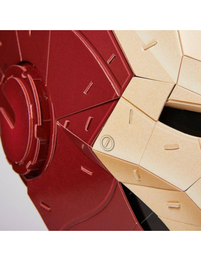CASQUE MARVEL IRON MAN PUZZLE 4D BUILD