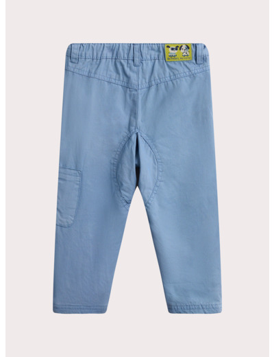 Pantalon bleu à animation chien pour bébé garçon