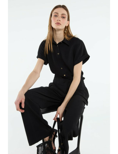 Combinaison à jambe large