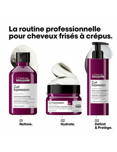 Crème en gelée Curl Expression - Définition des boucles