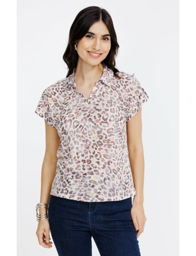 Tee-shirt imprimé manches courtes