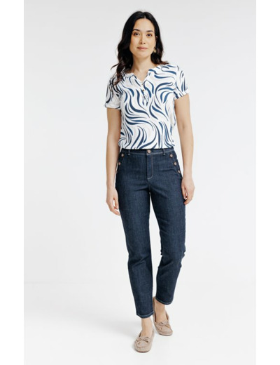 Tee-shirt imprimé manches courtes