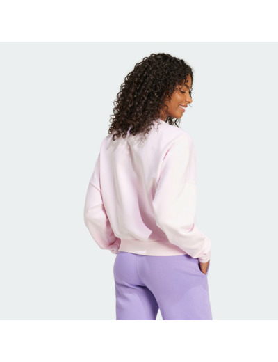 Sweat-shirt de fitness femme, rose