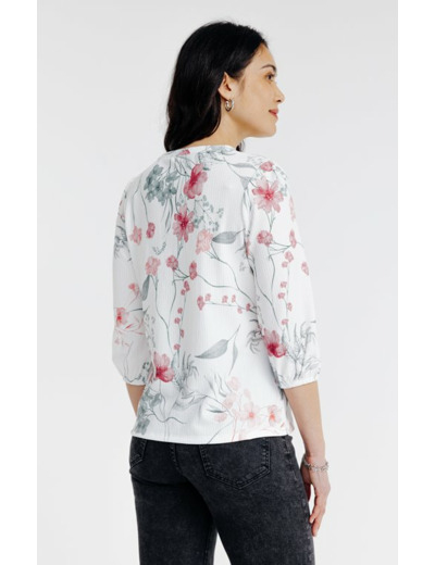 Tee-shirt imprimé fleuri