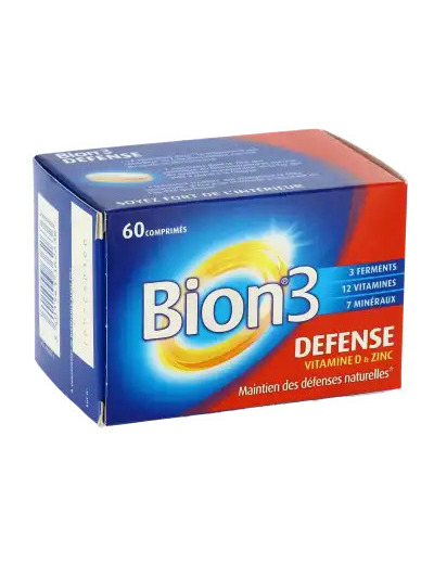 Bion 3 Défense Adulte Comprimés Boîte De 60