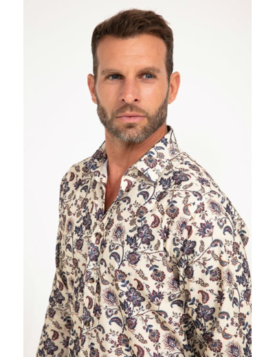 Chemise Manches Longues En Velours