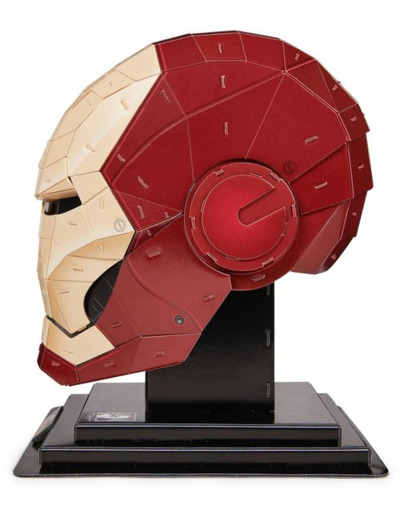 CASQUE MARVEL IRON MAN PUZZLE 4D BUILD