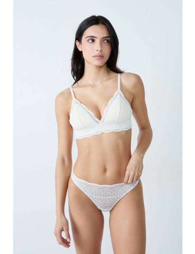 Soutien-gorge N.8 - Le triangle sans armatures