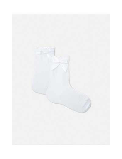 Lot de 2 paires de chaussettes habillées à nœud
