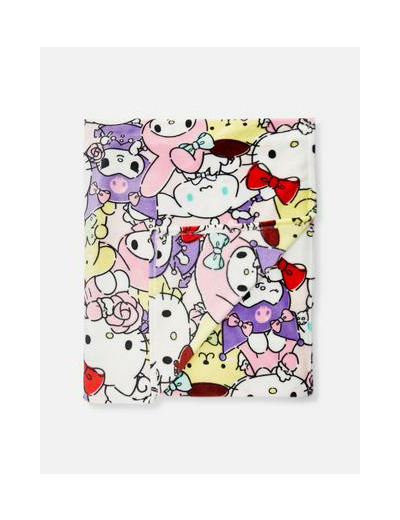 Grande couverture en polaire Hello Kitty