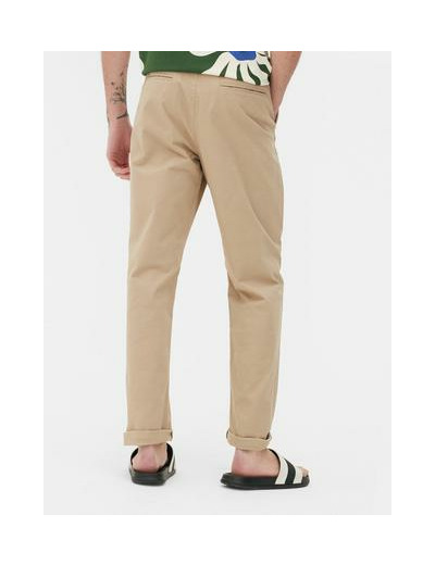 Pantalon chino stretch coupe slim