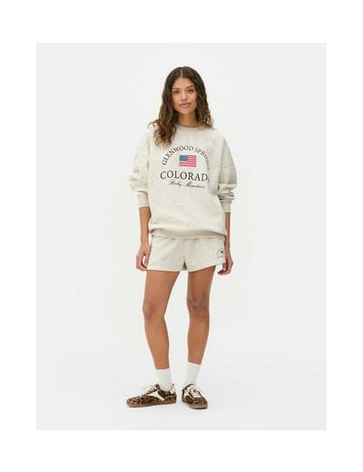 Sweat-shirt imprimé oversize