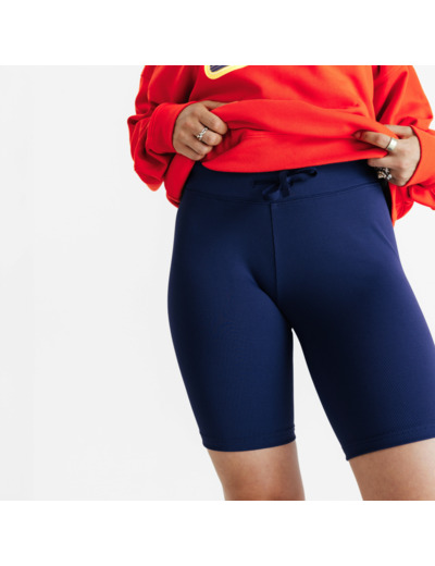 Short cycliste Femme Decathlon AFLF, Bleu