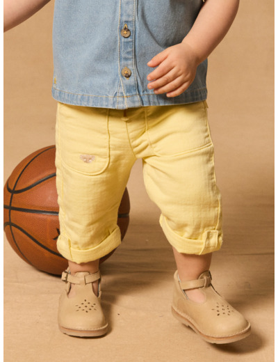 Pantalon retroussable