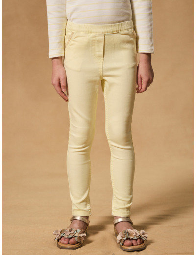 Jean slim jaune