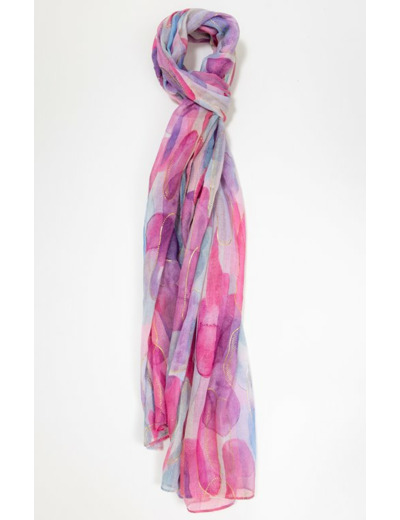 Grand foulard imprimé