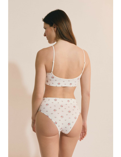 Soutien-gorge brassière col V,Soutien-gorge brassière col V;${refinementColor}