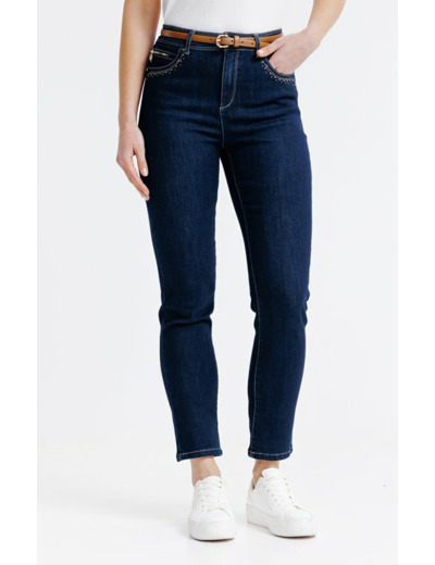 Pantacourt avec zip fantaisie