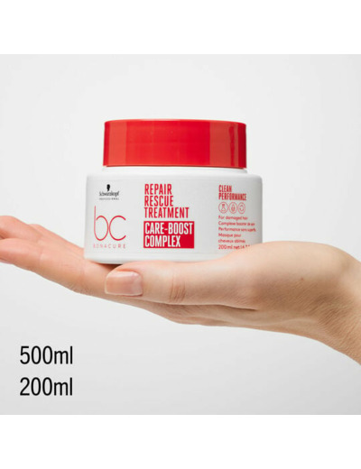 Masque pour cheveux abîmés BC Repair Rescue 500ml
