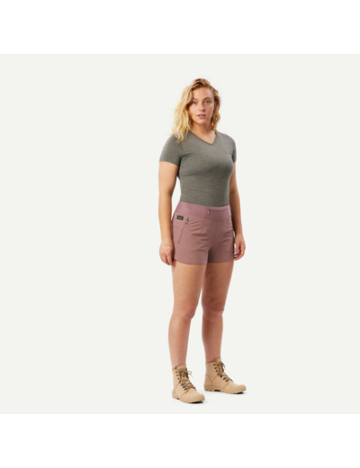 Short court de trekking Femme - TRAVEL 900 rose
