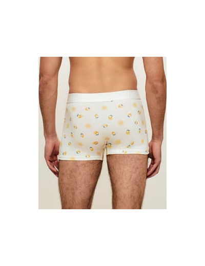 Boxer en coton motifs citrons
