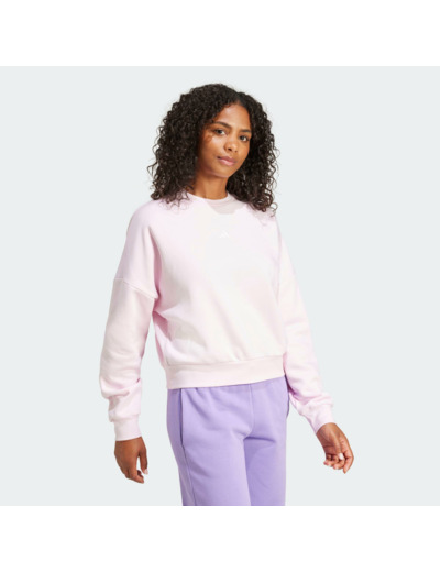 Sweat-shirt de fitness femme, rose