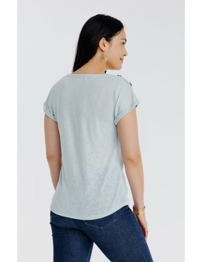 Tee-shirt uni manches courtes