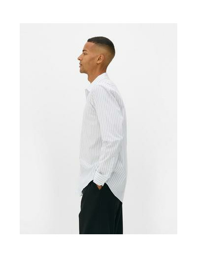 Chemise rayée à manches longues
