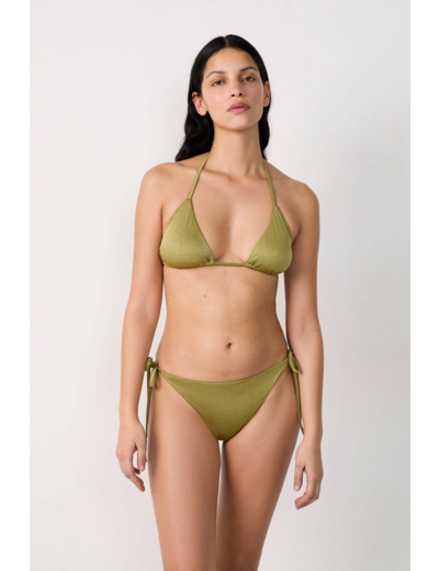 Triangle haut de maillot pailleté