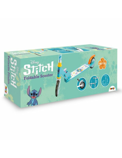 PATINETTE 2 ROUES PLIABLES STITCH