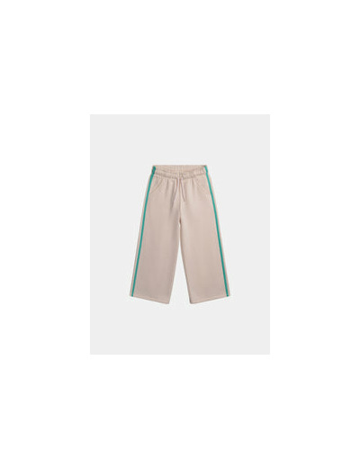 Pantalon en molleton rose pour fille