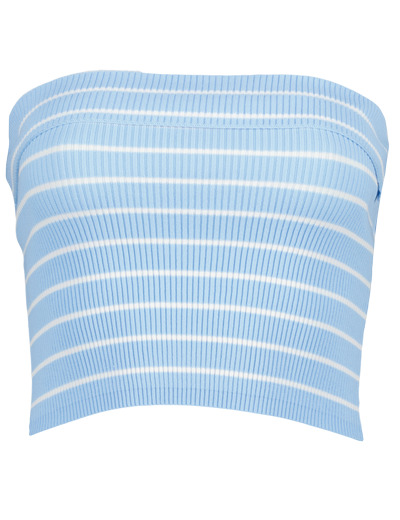 Top en tricot avec rayures