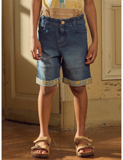 Bermuda en denim