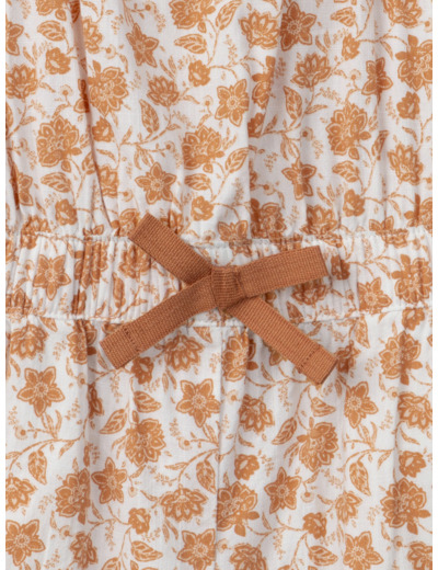 Combishort à fleurs