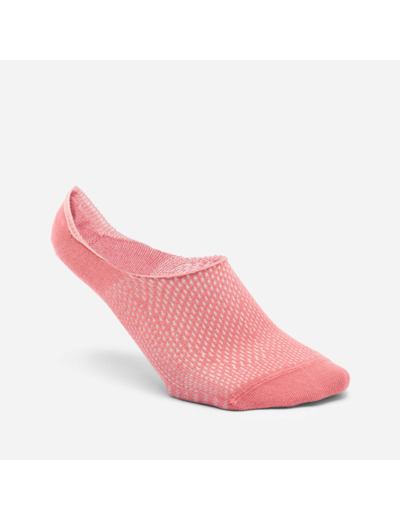 Chaussettes invisibles, rose et beige, lot de 3