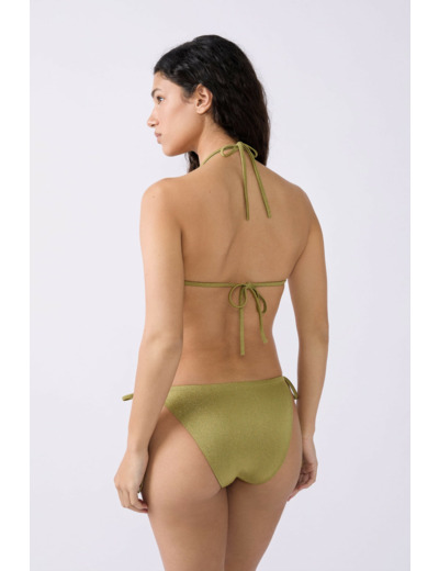 Bikini brésilien à nouer bas de maillot pailleté,Bikini brésilien à nouer bas de maillot pailleté;${refinementColor}