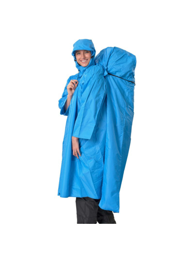Poncho de sac à dos LOWLAND - 100 % imperméable (10 000 mm)