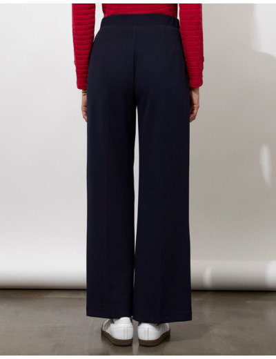 Pantalon long uni MARINE Femme