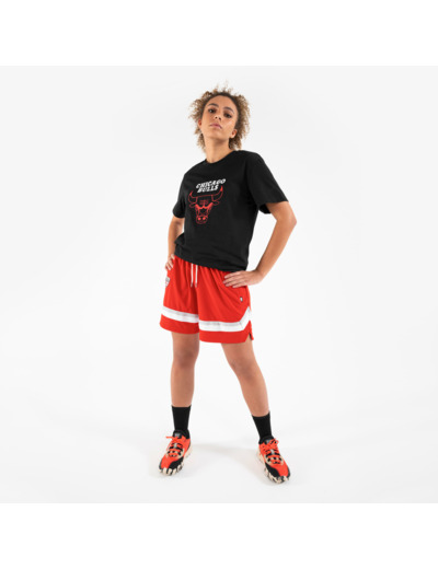 Short de basketball NBA Chicago Bulls homme/femme - SH 900 AD Rouge