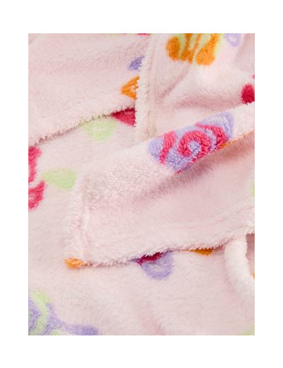 Couverture à motif champignon abstrait