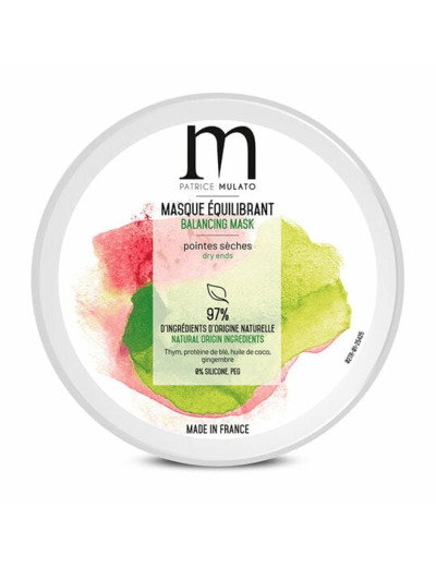 Masque équilibrant pointes sèches